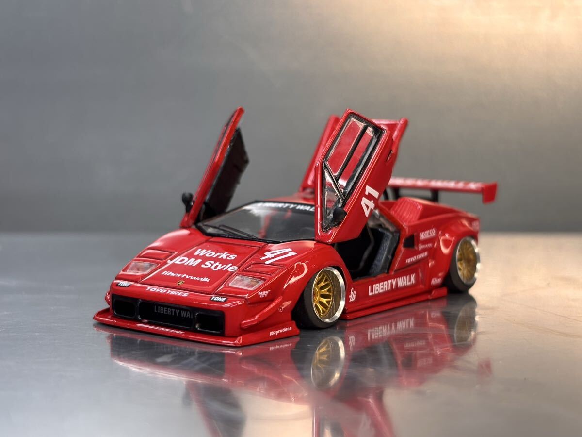 【新型☆カウンタック】□改造□トミカ□カスタム□ミニカー□深リム□ホットウィール ホットウィール カウンタックの値段と価格推移は？｜26件の売買データ
