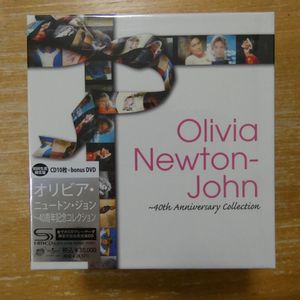 114位 41192698;【未開封/10SHM-CD+DVDBOX】オリビア・ニュートン・ジョン / 40周年記念コレク