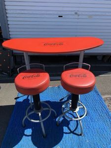 コカコーラ テーブル セットの値段と価格推移は？｜2件の売買データ