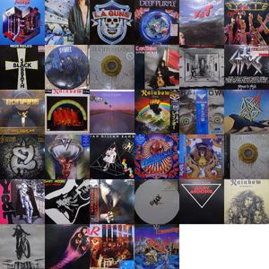 187位 12102935;【国内盤+輸入盤!帯付き含む!34枚!】 HR/HM HARDROCK HEAVYMETAL ハードロック,