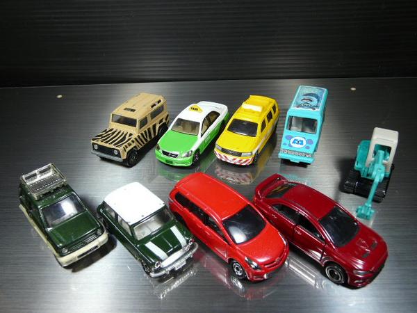 トミカ【レア物発掘】車種色々9台set【非売品ユンボ等】202#%h(乗用車