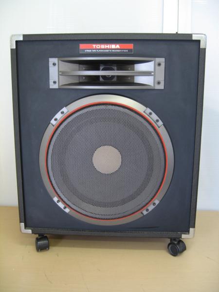 TOSHIBA】東芝 TSS-EX10 2WAYカラオケ用スピーカー 80W(カラオケ機器