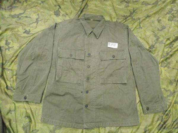 ジャパン 通販 米軍WWII，OD，HBTジャケット38R美品8354
