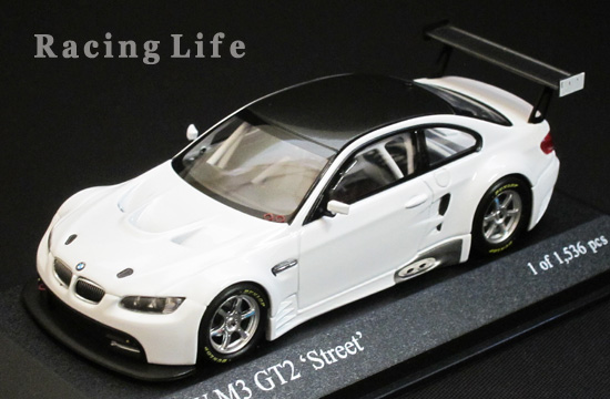 1/43 BMW M3 GT2 （E92） 2009 ホワイト_1