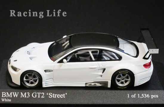 1/43 BMW M3 GT2 （E92） 2009 ホワイト_3