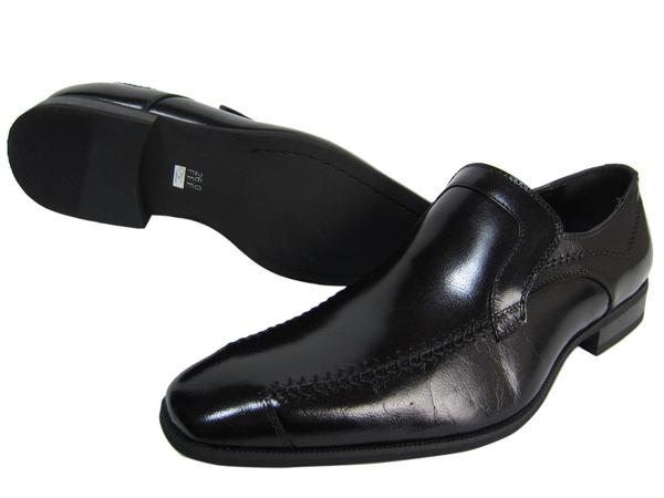 送料無料&即決TERRA ROSSA日本製/水牛革スリッポン紳士靴BL24.5