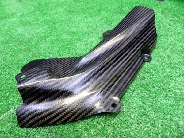 ZX-10R 06-07 nao マフラーヒートガード カーボン 美品【H846