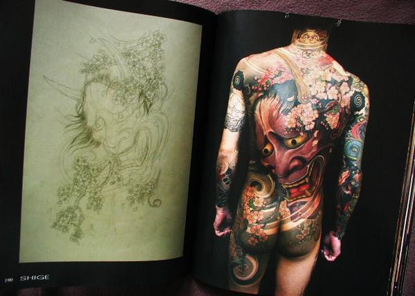 洋書□SHIGE/岩崎成格 タトゥー デザイン写真集□刺青/TATTOO(デザイン
