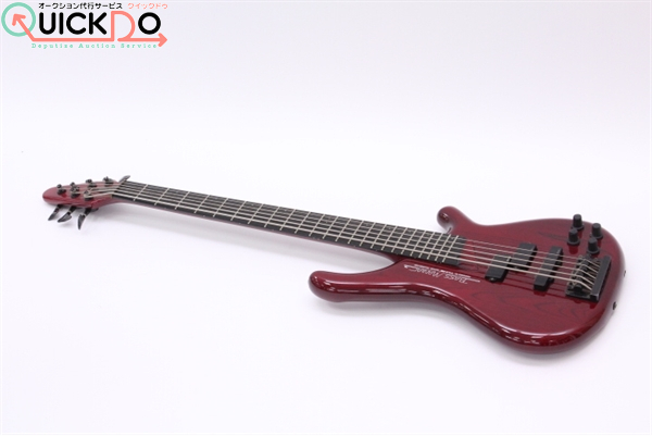 チューン 6弦ベースギター Bass Maniac Tm 楽器 赤 黒 77 エレキベース本体 売買されたオークション情報 Yahooの商品情報をアーカイブ公開 オークファン Aucfan Com