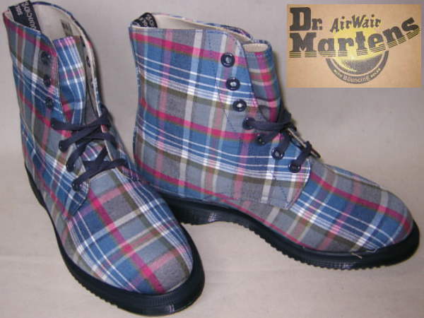 ドクターマーチン 7ホール　キャンバス ブーツ14351400BU　uk4