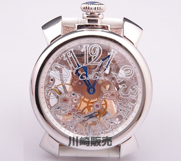 1円 ガガミラノ手巻きマニュアーレ銀枠48mm透明盤G1白(マニュアーレ)｜売買されたオークション情報、yahooの商品情報をアーカイブ公開 ...