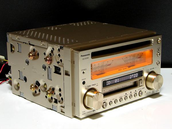 Panasonic CQ-VX5500K 2DIN CD/MDレシーバー 配線付 パナソニック カー