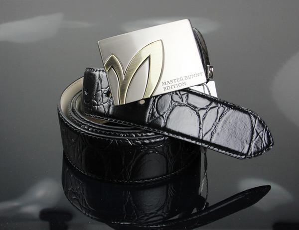 ★パーリーゲイツPEARLY GATESメンズ本革ゴルフベルト110 黒_1