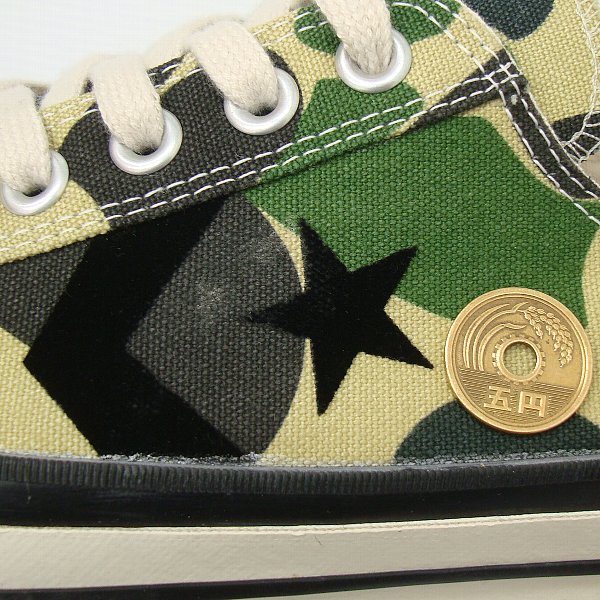 ステューシーSTUSSY DELUXE CONVERSE CX-PRO OX迷彩カモフラ28cm 