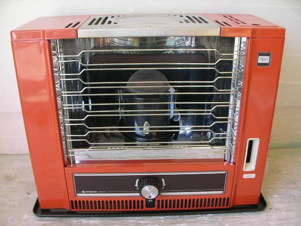 箱付き 昭和レトロ 日立 石油ストーブ ovc-320 アンティーク 当時物