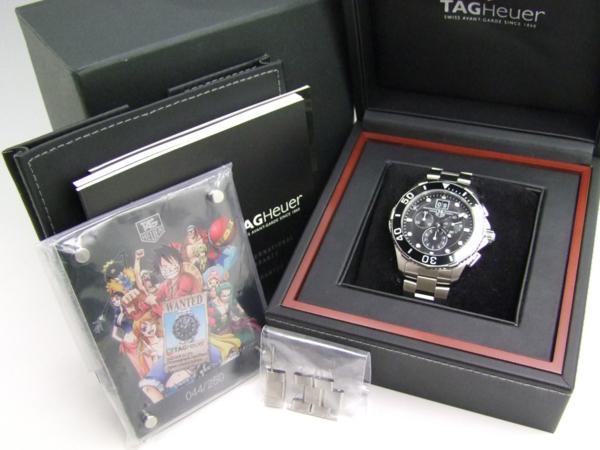 250個限定 タグホイヤー ワンピースモデル アクアレーサー アクアレーサー 売買されたオークション情報 Yahooの商品情報をアーカイブ公開 オークファン Aucfan Com