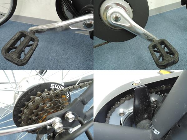 中古TASKALタスカル Cityシティ 電動アシスト自転車 楽N924972∞_3