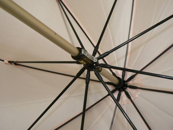 S2884 BURBERRY/バーバリー傘USED美品犬の散歩&サイクリング1円(女性用