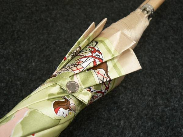 S2884 BURBERRY/バーバリー傘USED美品犬の散歩&サイクリング1円(女性用