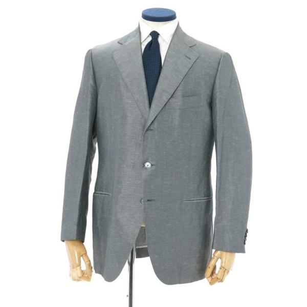 チェーザレアットリーニ リネンシルク ジャケット 52 E5967 値下