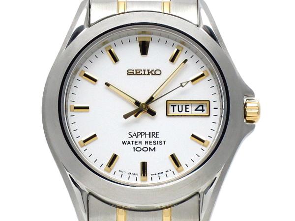 未使用【セイコー】サファイア 100m デイデイト メンズ SJW047P1