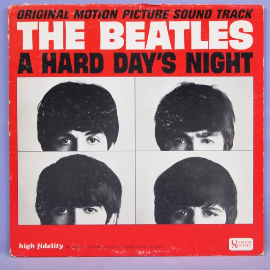 ■US-MONO盤!!★BEATLES/HARD DAYS NIGHT★名盤■