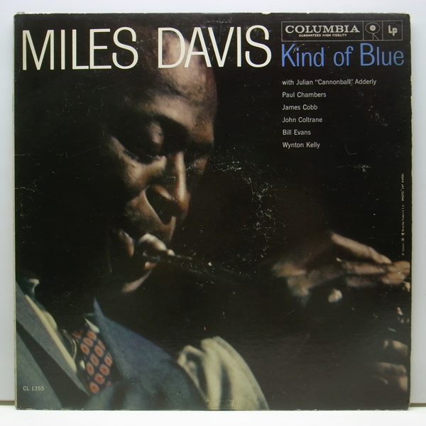 完全オリジ!! MONO両溝 MILES DAVIS Kind of Blue 初回誤記 良品