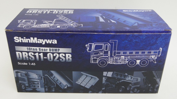 新明和 10トンリアダンプ 1/43 DRS11-02SB SHINMAYWA 新明和 1/43 DRS11-02SB 10t ダンプトラック 非売品