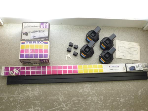 ☆ TERZO ルーフレールセット EF11 EB1 中古品 キャリアベース