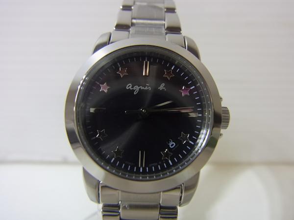 ○値下 アニエスベー 腕時計 7N82-0FV0 クォーツ ケース付