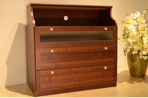 TL27H/収納チェストBR電話台 展示品1円～家具アウトレット美品