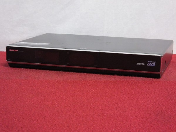 ●3D対応 SHARP BD-HDW63 BD/HDD/DVD レコーダー●ジャンク品●