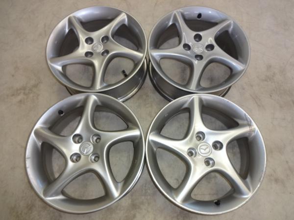 マツダNBロードスター純正 6.5J-16 pcd100/4H ホイールのみ4本