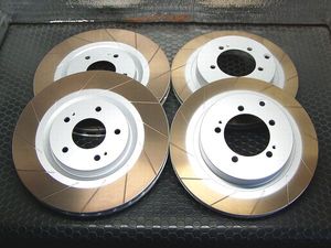 熱処理12スリットローター ランエボ CP9A/CT9A ブレンボ 前後set