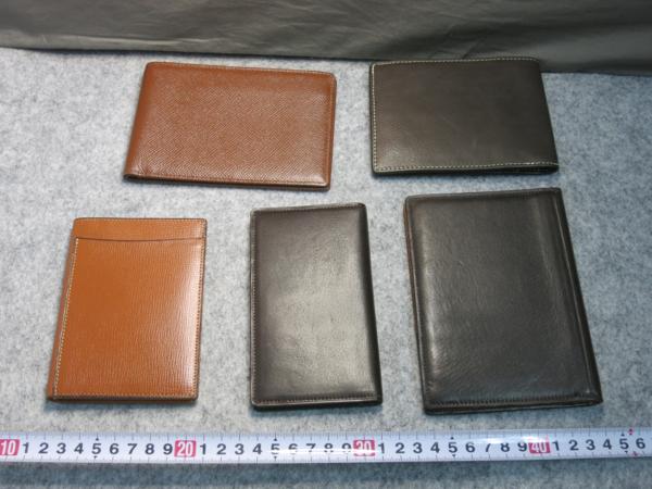 【横浜古物】 札入れ　財布　CYPRIS/DELFINO/THINly　ほか全5点