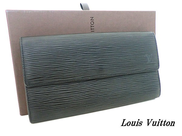 ☆美品！ルイヴィトン LV エピ 長財布 黒 d145