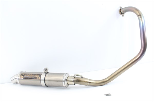 エイプ100[20社外ヨシムラチタンサイクロンマフラー]｝160