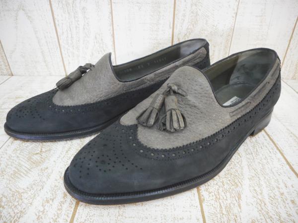 MORESCHI/モレスキー：タッセルスリッポン 紳士靴/伊製/7/メンズ