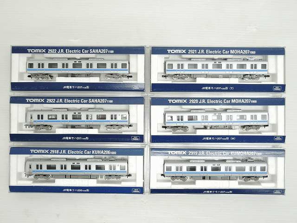 中古 TOMIX 2918~2022/6両セット 2022のみ2両 鉄道模型 O1306869