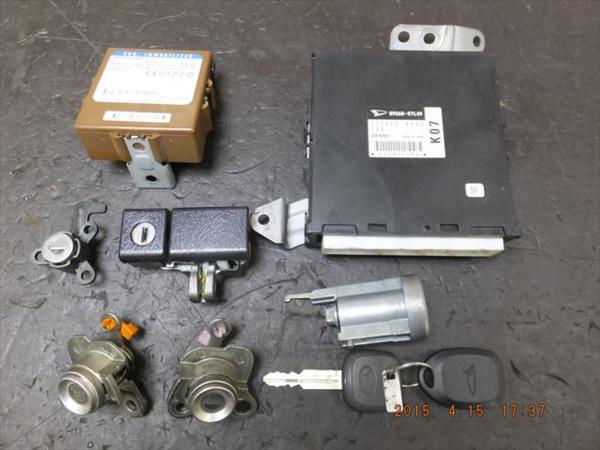 L880K コペン JB-DET MT 純正CPU キー シリンダー イモビCPU