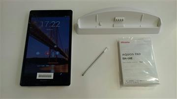 JKW SHARP docomo AQUOS PAD SH-08E White
