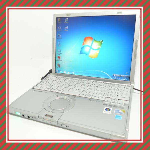 120H使用CF-W8GWNAA中古美品Core2Duo無線2G Win7 Office2010キー
