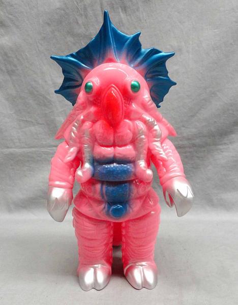 怪獣郷ソフビ コールドン 開封 やまなや ミラーマン 怪獣天国(怪獣 
