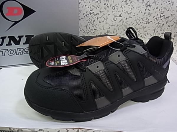 ★ダンロップ紳士スニーカー660　防水機能　4E幅　黒 26，5cm