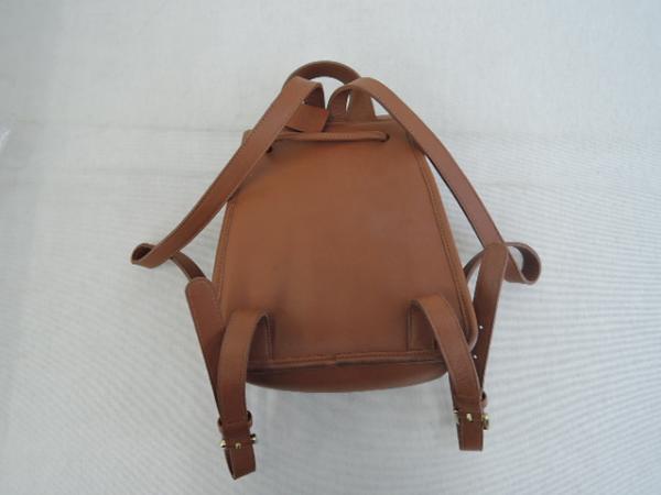 COACH コーチ レザーリュックサック レディース ブラウン 9960