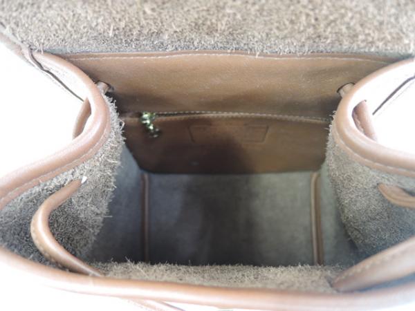 COACH コーチ レザーリュックサック レディース ブラウン 9960