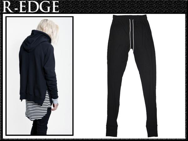 FEAR OF GOD型黒ブラックレギンススウェットパンツkanye west