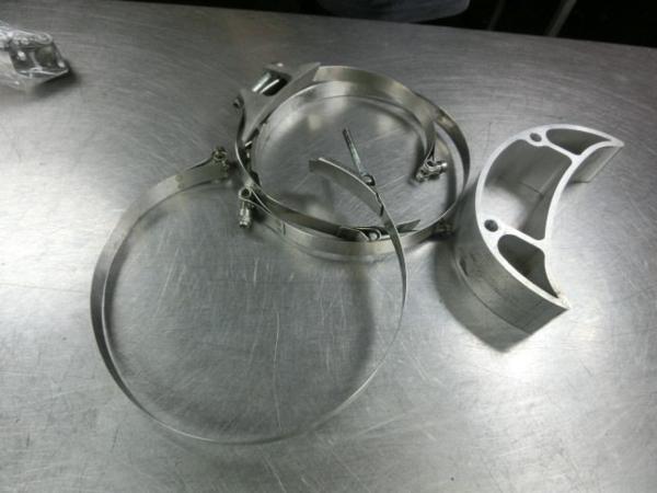 ビューエルXB9SX マフラーステー、サイレンサーステーセット