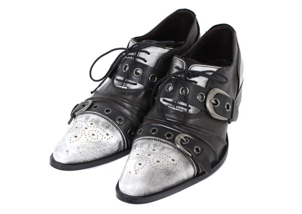 アルフレッドバニスター ベルト装飾レザーシューズ【99】