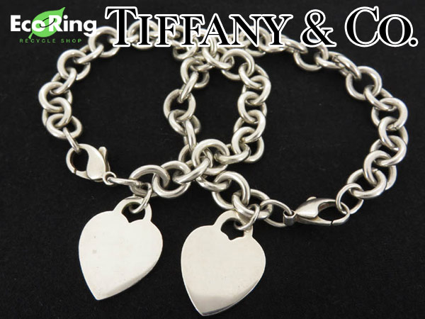 ▼同梱NG▼ ティファニーSVハート ブレスレット 計2点 DC359-49